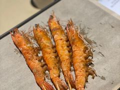 炭烤深海虾-来自葫芦岛的葫芦娃全碳烧烤