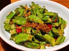 肉碎芽菜炝炒龙豆-北京柏悦酒店·锦庭餐厅Dining Room