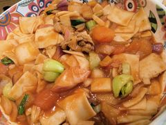 炒面片-撒拉花儿·新疆菜·清真(太阳宫店)