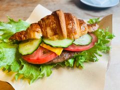 可颂牛肉饼三明治-时光花园(白鹭洲店)