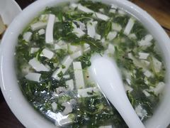 荠菜肉丝豆腐-吾介小籠館