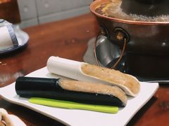 自制虾滑-大明铜锅·烤涮坊·烧烤(新开路店)