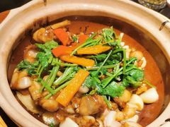 啫啫牛蛙煲-鹊玥·粤菜小馆(汇智国际商业中心店)