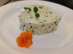 香椿豆腐糕-勺园中餐厅