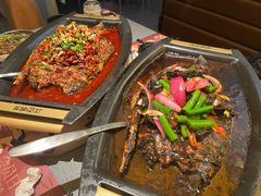 香辣味烤鱼-江边城外烤全鱼(方庄时代购物中心店)