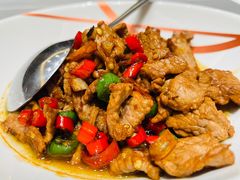 小炒黄牛肉-神洲四海大酒楼(王府井澳门中心店)