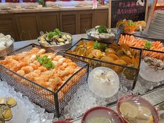 现烤生蚝扇贝-泰禾洲际酒店·源社西餐厅(东海泰禾店)