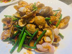 辣炒花蛤-悦海·家宴·冰花皮皮虾大锅贴(宝龙店)