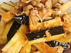 蛤蜊肉拌茄子-华春餐馆(鱼山路店)