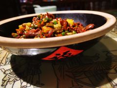 老坛酱椒焖鸡杂-井水小厨·湘菜(活力广场店)