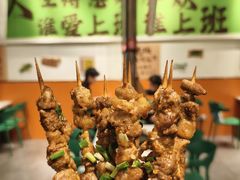 -山野的朋友露营炭火烤肉