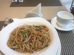 传统牛柳黑椒炒意粉-亮马河饭店翠雅咖啡厅