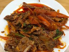 拌牛肉-李刚鸡西刀削面