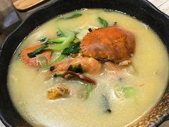 膏蟹汤面-十面欢腾·海鲜面·台式Bistro(长乐路店)