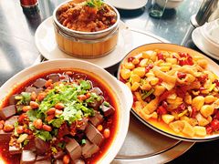 酸辣羊血-祖传曾羊肉饭店