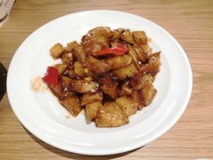 黑椒叉烧土豆丁-顺风汤馆·广府粤菜(江宸天街店)