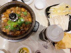 -蜀八婆鲍鱼鸡煲虾(宝安坪洲店)