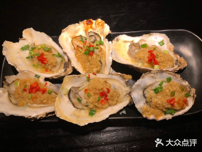 美鲜夜集大个子龙虾(秦虹路总店)碳烤生蚝半打图片