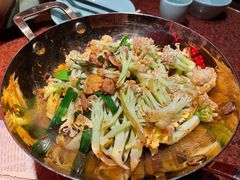 干锅有机花菜-绿茶餐厅(蓝色港湾店)