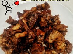 椒盐鸭架-九花山烤鸭店