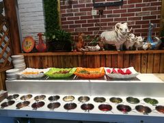 自助调料区-草原塞蛮羊火锅城(港湾店)