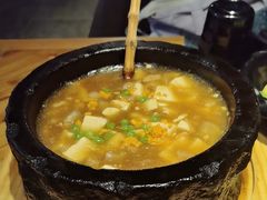 海胆石锅豆腐-院子餐厅·大锅菜·老杭帮(桥西直街店)