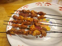 羊肉串-老钟家烤羊排·敦伊阁清真餐厅胡羊焖饼
