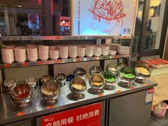 自助调料区-铜人李火锅(西大街店)
