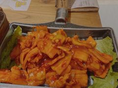 辣椒酱炒五花肉-冰川冷面·延边菜·炭烤串(观前店)