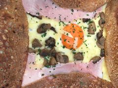 鸡蛋蘑菇熏肉荞麦可丽饼-RAC BAR(安福路店)