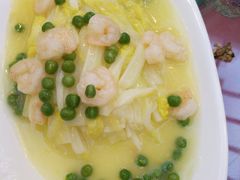 鲜虾扒白菜-玉华台饭庄(裕中西里小区店)