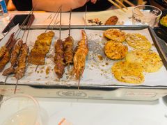 -宝记烧烤·碳锅羊肉·羊蝎子火锅·夜食社(文体路创始店)