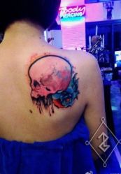 卡通-蜉蝣刺青纹身定制