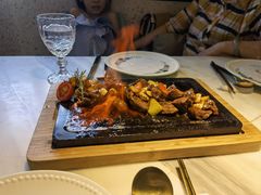 田园澳洲骰子牛肉-蜜桃花开·中西融合菜E&W(南长街店)