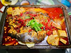 -探鱼·鲜青椒爽麻烤鱼(银泰城店)
