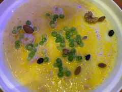咸蛋黄虾仁蒸蛋-尚岛私房菜(西方巷店)