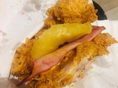 重磅双层鸡排堡餐-肯德基(蓝桥店)