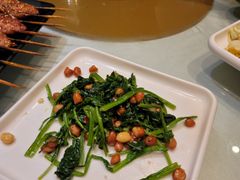 果仁菠菜（美）-撒拉花儿·新疆菜·清真(太阳宫店)
