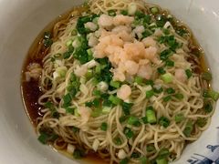 杭州虾仁葱油面-难忘的面(五矿君澜酒店)