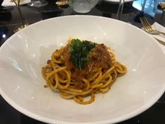 罗勒酱手工宽意面-1981牛排西餐厅(海信店)