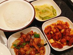 宫保鸡丁套饭-乡村基(双流时代奥特莱斯餐厅)