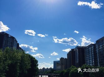 这几天走在街头，看到这样的天空顺手拿出手机拍了下来…