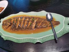 卷鳝家常烧-浩运·海鲜青岛菜·海胆水饺(石老人店)