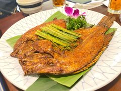 香茅草烤罗非鱼-紫滇源云南生态菜(丹凤街店)