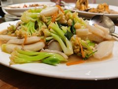 肉丝花菜炒白果-文儒九号·闽菜馆(三坊七巷店)