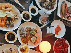 -唐拉雅秀酒店-西锦汇空中BBQ·思创餐厅