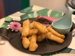 拔丝山药-甜阿姨·天台花园私房菜(万松园店)
