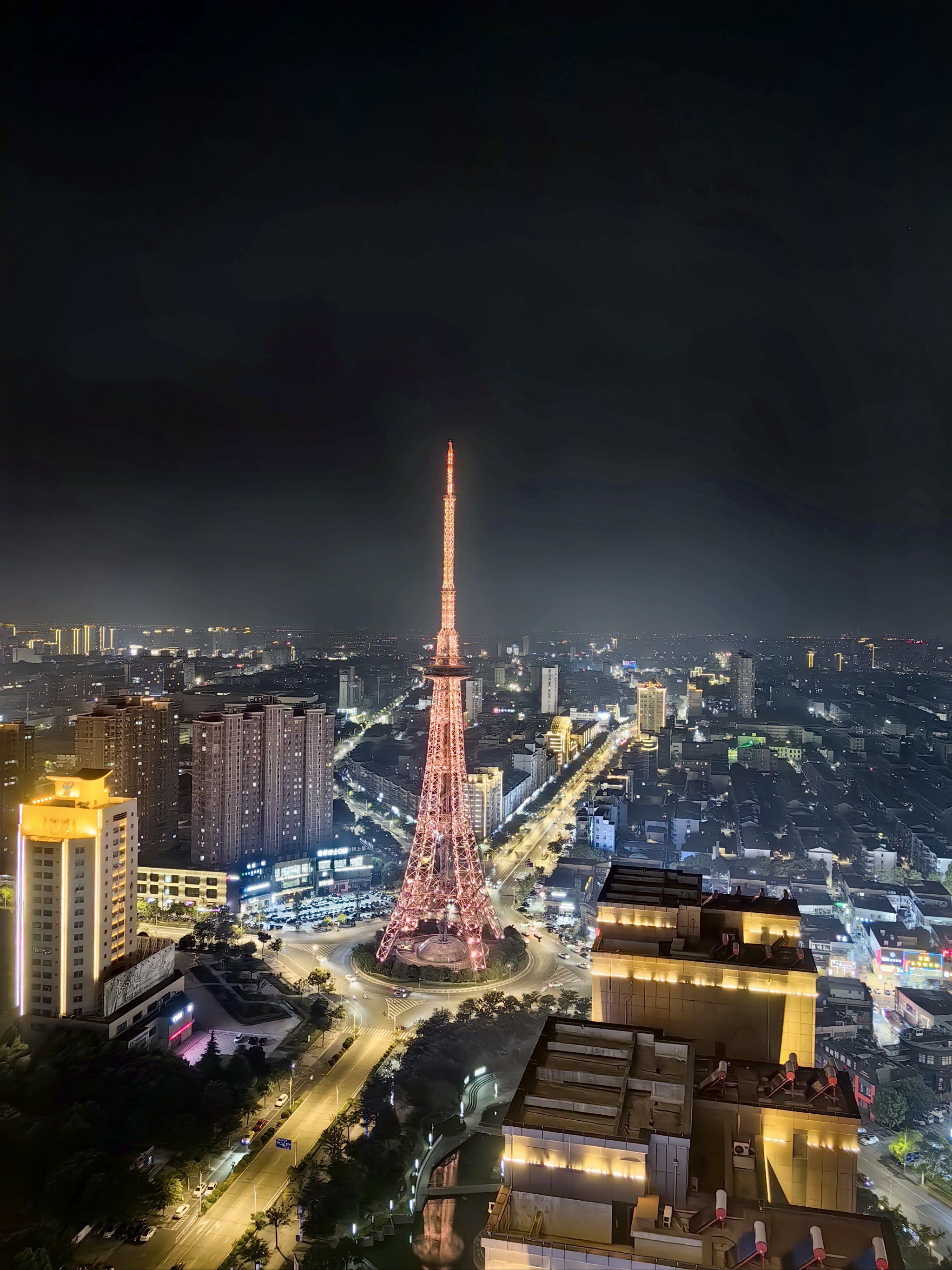 入住这边可以看到电视塔的夜景哦