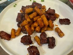 橙香牛肉小年糕-罗阳人家私房菜(罗阳路店)
