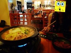 此照的重点是煮开了的牛肠锅！-牛玄庵日式寿喜烧·料理店(新源里店)